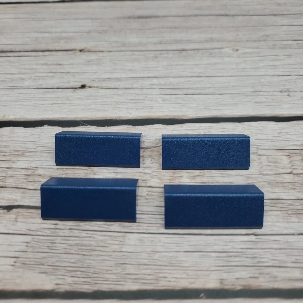 Lego Part 3041 Dark Blue Double Slopes 45* Roof Top Ridge City House (Qty‎ 4)